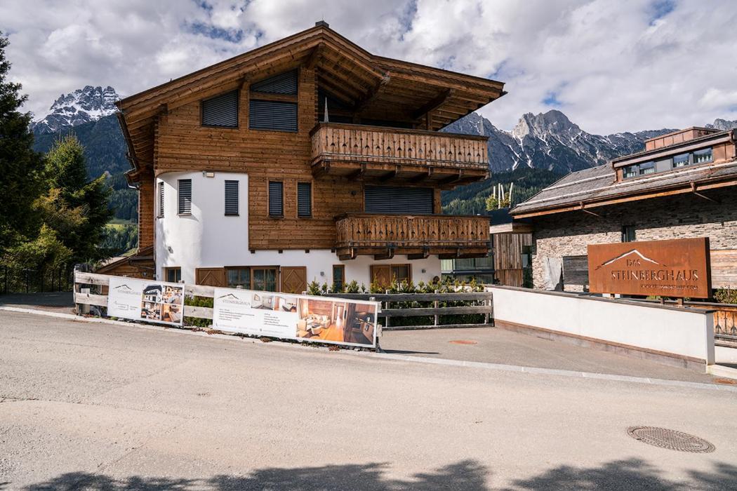 Steinberghaus Apartments Leogang Bagian luar foto